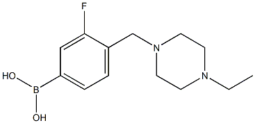 4-((4-ethylpiperazin-1-yl)Methyl)-3-fluorophenylboronic acid CAS#: 1312807-23-0