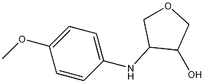 4-(4-methoxyphenylamino)tetrahydrofuran-3-ol CAS#: 1178131-96-8