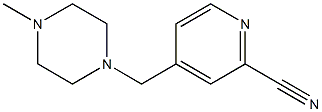 4-((4-methylpiperazin-1-yl)methyl)picolinonitrile CAS#: 1245646-64-3