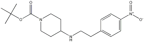 4-(4-nitrophenethylamino)piperidine-1-carboxylic acid tert butyl ester CAS#: 1204810-33-2