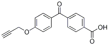 4-(4-(prop-2-ynyloxy)benzoyl)benzoic acid CAS#: 1236196-77-2