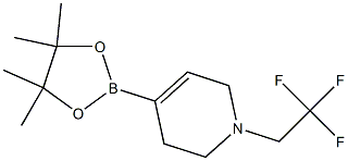 4-(4,4,5,5-tetramethyl-1,3,2-dioxaborolan-2-yl)-1-(2,2,2-trifluoroethyl)-1,2,3,6-tetrahydropyridine CAS#: 1219931-41-5