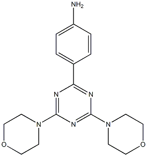 4-(4,6-dimorpholino-1,3,5-triazin-2-yl)aniline CAS#: 1197159-91-3