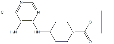 4-(5-AMino-6-chloro-pyriMidin-4-ylaMino)-piperidine-1-carboxylic acid tert-butyl ester CAS#: 1079396-24-9