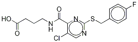 4-(5-Chloro-2-((4-fluorobenzyl)thio)pyriMidine-4-carboxaMido)butanoic Acid CAS#: 1225162-49-1