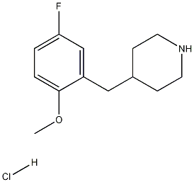 4-(5-Fluoro-2-methoxy-benzyl)-piperidine hydrochloride CAS#: 1170474-15-3