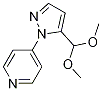 4-(5-(diMethoxyMethyl)-1H-pyrazol-1-yl)pyridine CAS#: 1269294-30-5