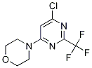 4-(6-Chloro-2-trifluoromethylpyrimidin-4-yl)morpholine CAS#: 1189444-94-7
