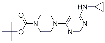 4-(6-CyclopropylaMino-pyriMidin-4-yl)-piperazine-1-carboxylic acid tert-butyl ester CAS#: 1353974-24-9