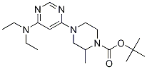 4-(6-DiethylaMino-pyriMidin-4-yl)-2-Methyl-piperazine-1-carboxylic acid tert-butyl ester CAS#: 1353977-99-7