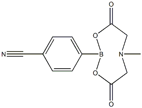 4-(6-Methyl-4,8-dioxo-1,3,6,2-dioxazaborocan-2-yl)benzonitrile CAS#: 1257651-09-4