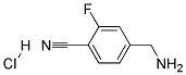 4-(AMINOMETHYL)-2-FLUOROBENZONITRILE HYDROCHLORIDE CAS#: 1187927-96-3