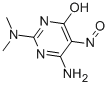 4-Amino-2-dimethylamino-6-hydroxy-5-nitrosopyrimidine CAS#: 70700-44-6