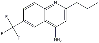 4-Amino-2-propyl-6-trifluoromethylquinoline CAS#: 1189107-36-5
