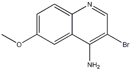 4-Amino-3-bromo-6-methoxyquinoline CAS#: 1209656-02-9