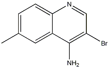 4-Amino-3-bromo-6-methylquinoline CAS#: 1210374-90-5