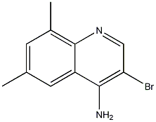 4-Amino-3-bromo-6,8-dimethylquinoline CAS#: 1210973-84-4