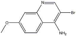 4-Amino-3-bromo-7-methoxyquinoline CAS#: 1203644-92-1