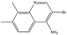 4-Amino-3-bromo-7,8-dimethylquinoline CAS#: 1209819-60-2