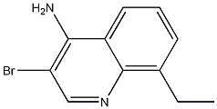 4-Amino-3-bromo-8-ethylquinoline CAS#: 1210366-96-3