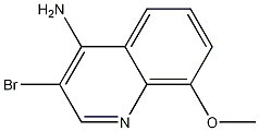 4-Amino-3-bromo-8-methoxyquinoline CAS#: 1210642-96-8