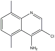 4-Amino-3-chloro-5,8-dimethylquinoline CAS#: 1209679-92-4