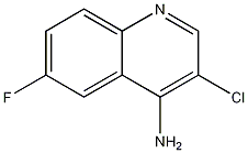4-Amino-3-chloro-6-fluoroquinoline CAS#: 1210325-03-3