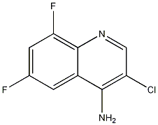 4-Amino-3-chloro-6,8-difluoroquinoline CAS#: 1209810-36-5