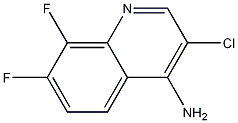 4-Amino-3-chloro-7,8-difluoroquinoline CAS#: 1211408-87-5