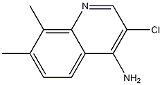 4-Amino-3-chloro-7,8-dimethylquinoline CAS#: 1210959-93-5