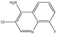 4-Amino-3-chloro-8-fluoroquinoline CAS#: 1210324-93-8