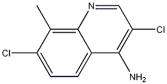 4-Amino-3,7-dichloro-8-methylquinoline CAS#: 1210306-80-1