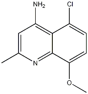 4-Amino-5-chloro-8-methoxy-2-methylquinoline CAS#: 1189106-72-6
