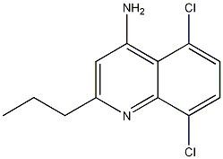 4-Amino-5,8-dichloro-2-propylquinoline CAS#: 1189107-39-8