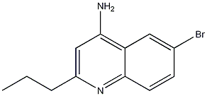 4-Amino-6-bromo-2-propylquinoline CAS#: 1189107-19-4