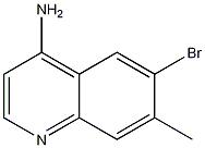 4-Amino-6-bromo-7-methylquinoline CAS#: 1189106-59-9