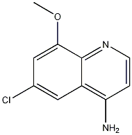 4-Amino-6-chloro-8-methoxyquinoline CAS#: 1189107-35-4