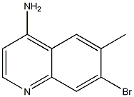 4-Amino-7-bromo-6-methylquinoline CAS#: 1189106-23-7