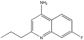 4-Amino-7-fluoro-2-propylquinoline CAS#: 1189107-17-2