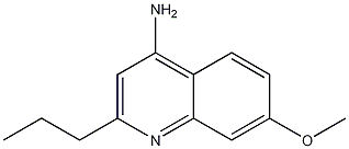 4-Amino-7-methoxy-2-propylquinoline CAS#: 1189107-29-6