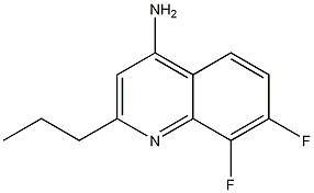 4-Amino-7,8-difluoro-2-propylquinoline CAS#: 1189106-87-3