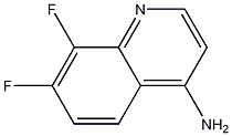 4-Amino-7,8-difluoroquinoline CAS#: 1189107-49-0