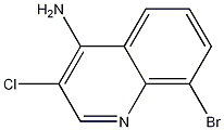 4-Amino-8-bromo-3-chloroquinoline CAS#: 1210225-73-2