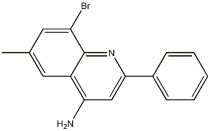 4-Amino-8-bromo-6-methyl-2-phenylquinoline CAS#: 1189106-56-6