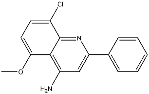 4-Amino-8-chloro-5-methoxy-2-phenylquinoline CAS#: 1189107-08-1