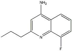4-Amino-8-fluoro-2-propylquinoline CAS#: 1189107-32-1