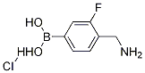 4-(Aminomethyl)-3-fluorophenylboronic acid, HCl CAS#: 1072946-45-2