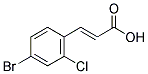 4-BROMO-2-CHLOROCINNAMIC ACID CAS#: 1233055-24-7