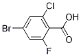 4-BROMO-2-FLUORO-6-CHLOROBENZOIC ACID CAS#: 1321613-01-7