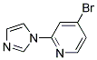 4-BROMO-2-IMIDAZOL-1-YL-PYRIDINE CAS#: 1142194-29-3